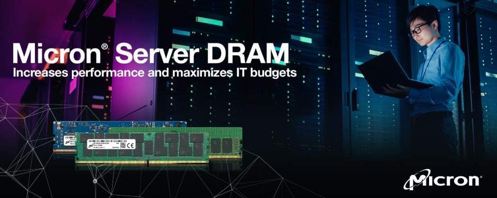 Micron DDR4-2933 64GB/8Gx72 ECC/REG CL21 Server Memory