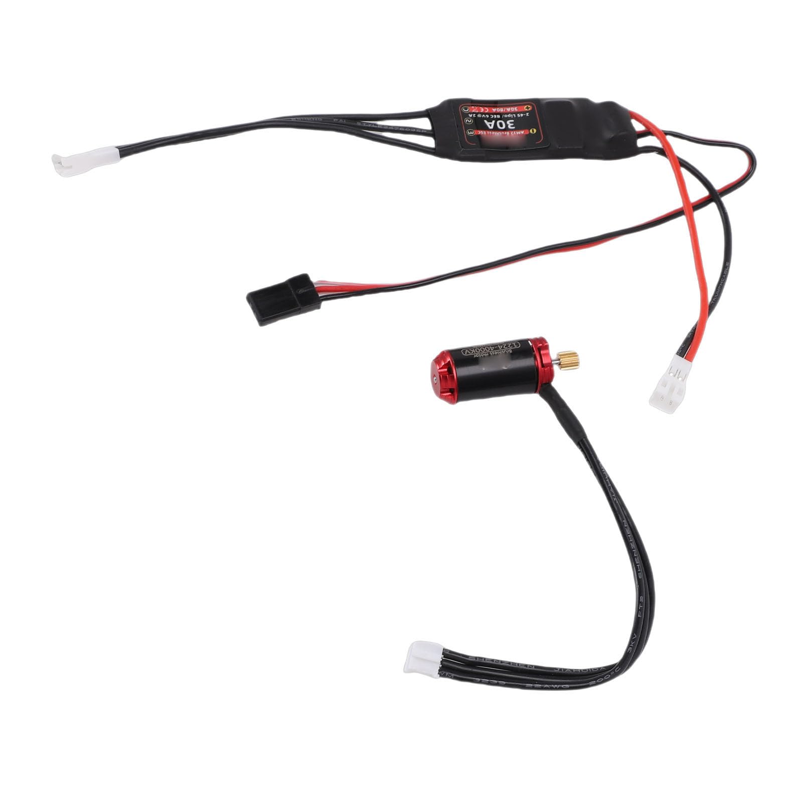 Domary SCX24 RC Car Compatible 4000KV Brushless Motor and 30A ESC Set
