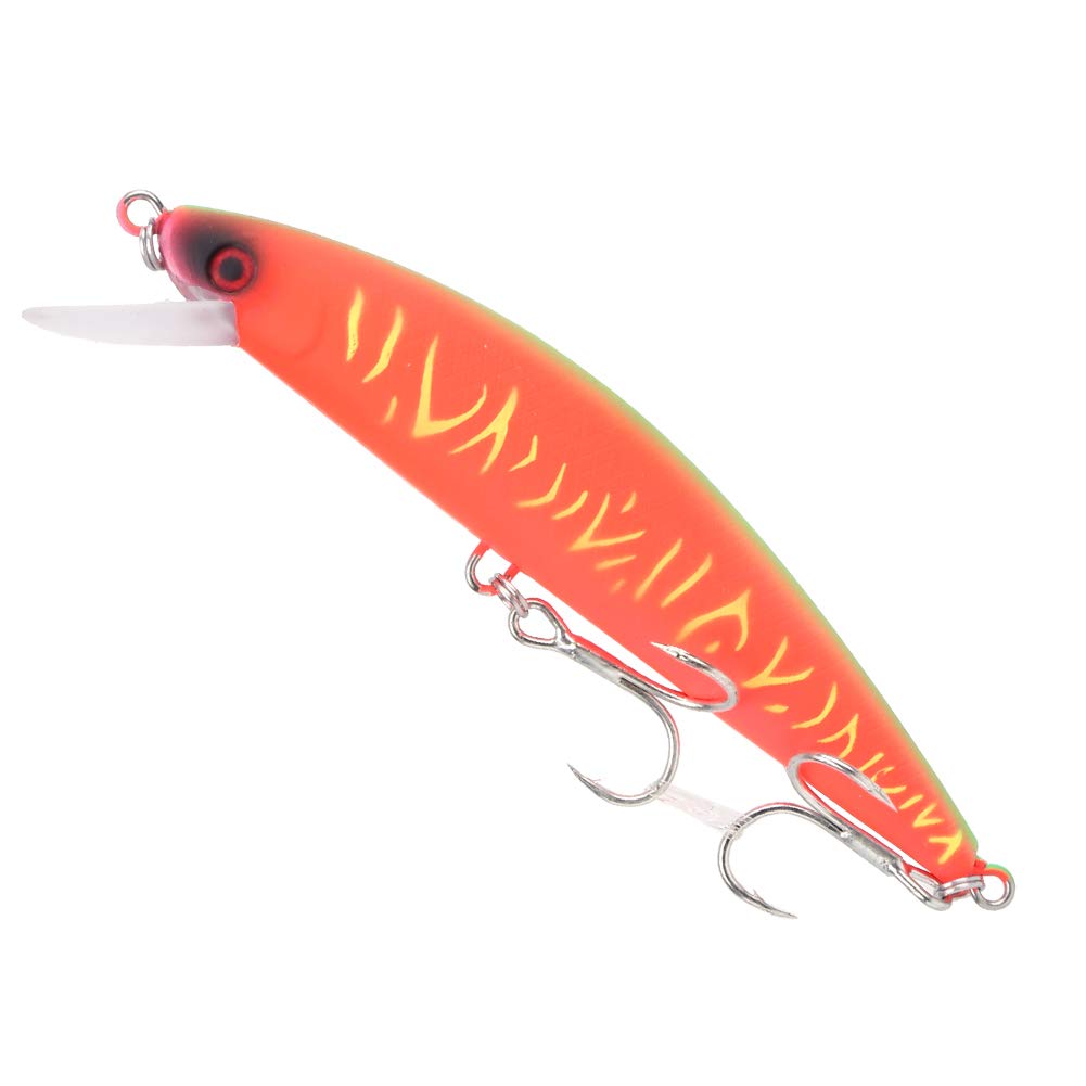 Minnow Fishing Lure, 12.5cm Hook Wobbler, Highly Simulated Fishing Lures Kit, 40g Salt Water for Fresh Water(A01)