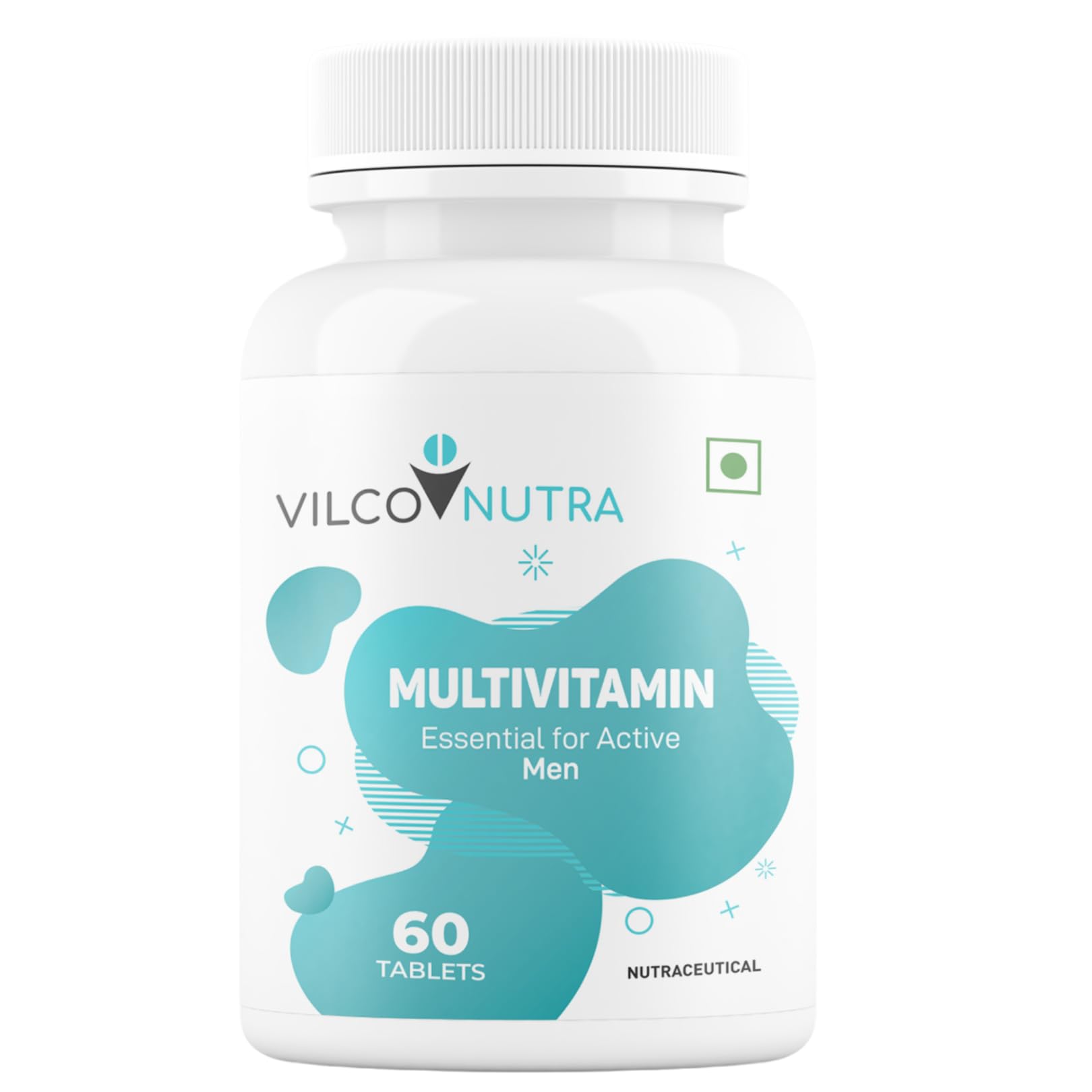 Vilco Nutra Multivitamin for Active Men, 60 Tablets