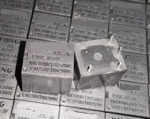Relé JQC-3F 12VDC-A para solucionar fallos de encendido y proteger circuitos 2