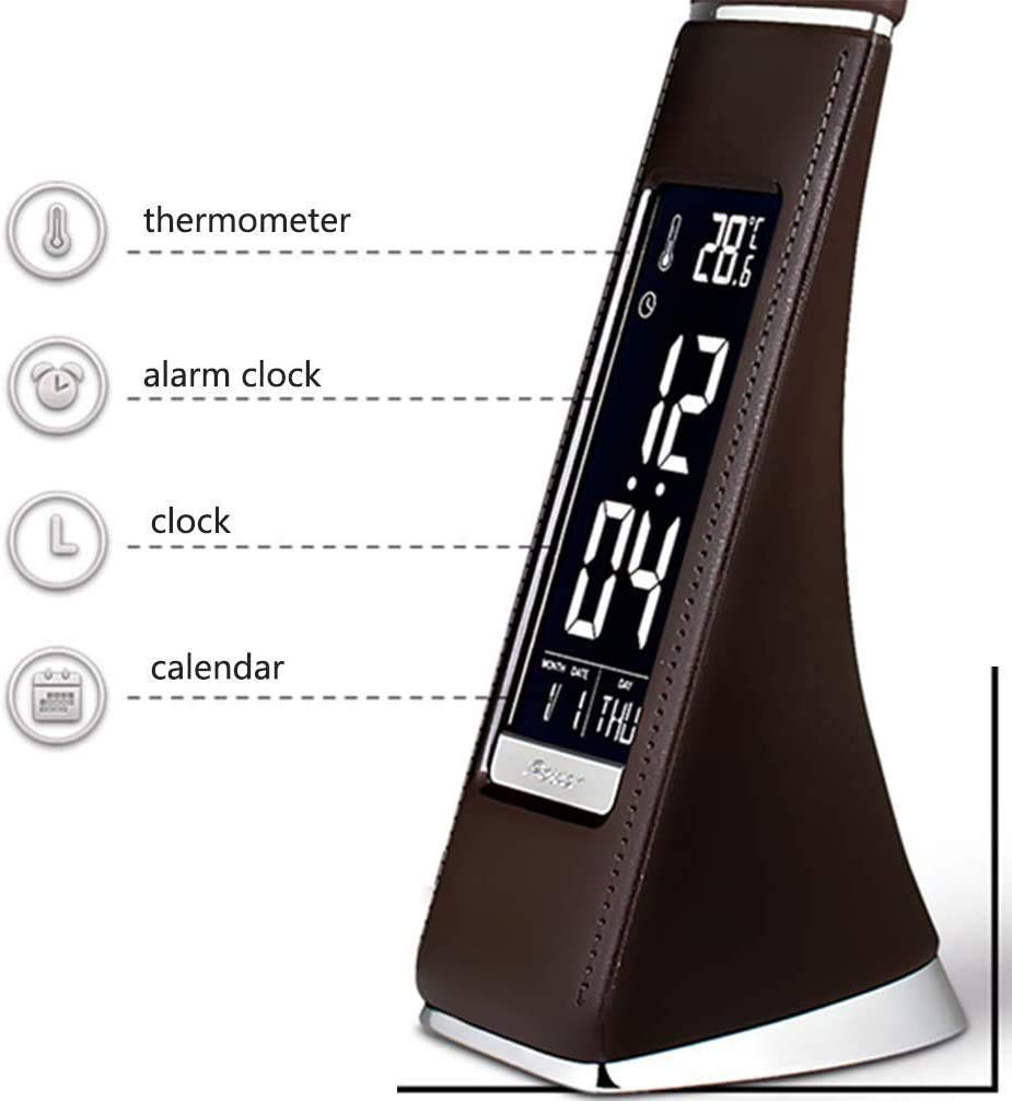 Eye-Caring Desk Lamp with Calendar & Alarm -3