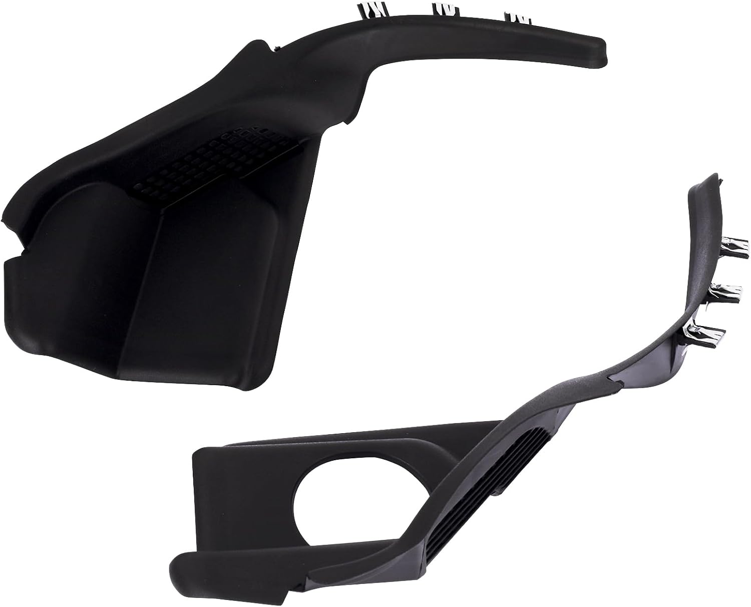 Windshield Wiper Cowl Cover(1Pair). Replaces Part #55112951AC 55112952AC.Wiper Cowl Trim Panel Side Fender Hood End Caps.Compatible with J-eep Grand Cherokee 2016-2022