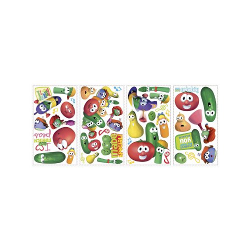 RoomMates Veggie Tales Peel and Stick Wall Decals