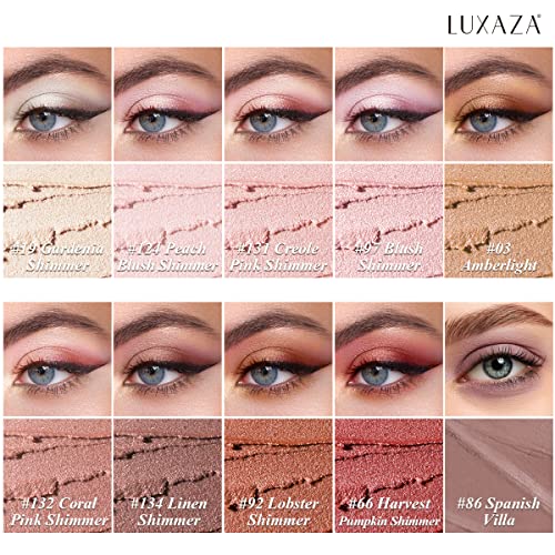 Luxaza 10Pcs Eyeshadow Stick,Shimmer And Neutral Champagne Pink Metallic Eye Shadow Sticks,Cream Pencil Crayon With Smudge-Proof & Waterproof,Eye Brightener Stick #TOP1