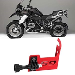 Qiilu Motorfiets Camera Beugel, Auto Elektronica Metalen Motorfiets Camera Mount Stand Anti-Diefstal Beugel Fit voor…