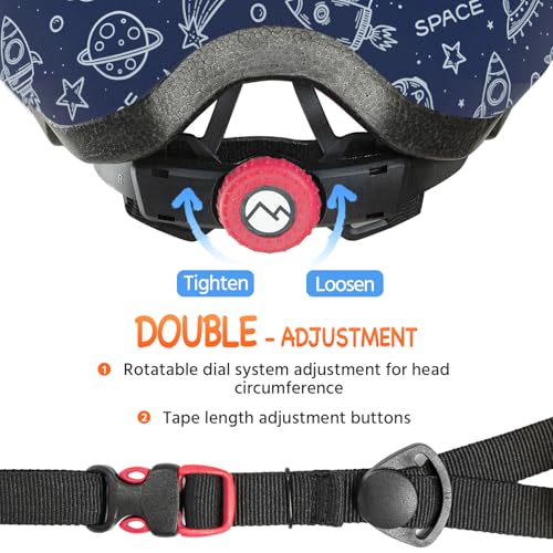 Image of MOUNTALK Kids /Toddler Bike Helmet for Infant /Baby to Children 1 /2 /3 /4 /5 /6 /7 /8 Years Old, Kids Helmets Ages 5-8 /8-14,Skateboard Helmets for Youth Boys and Girls