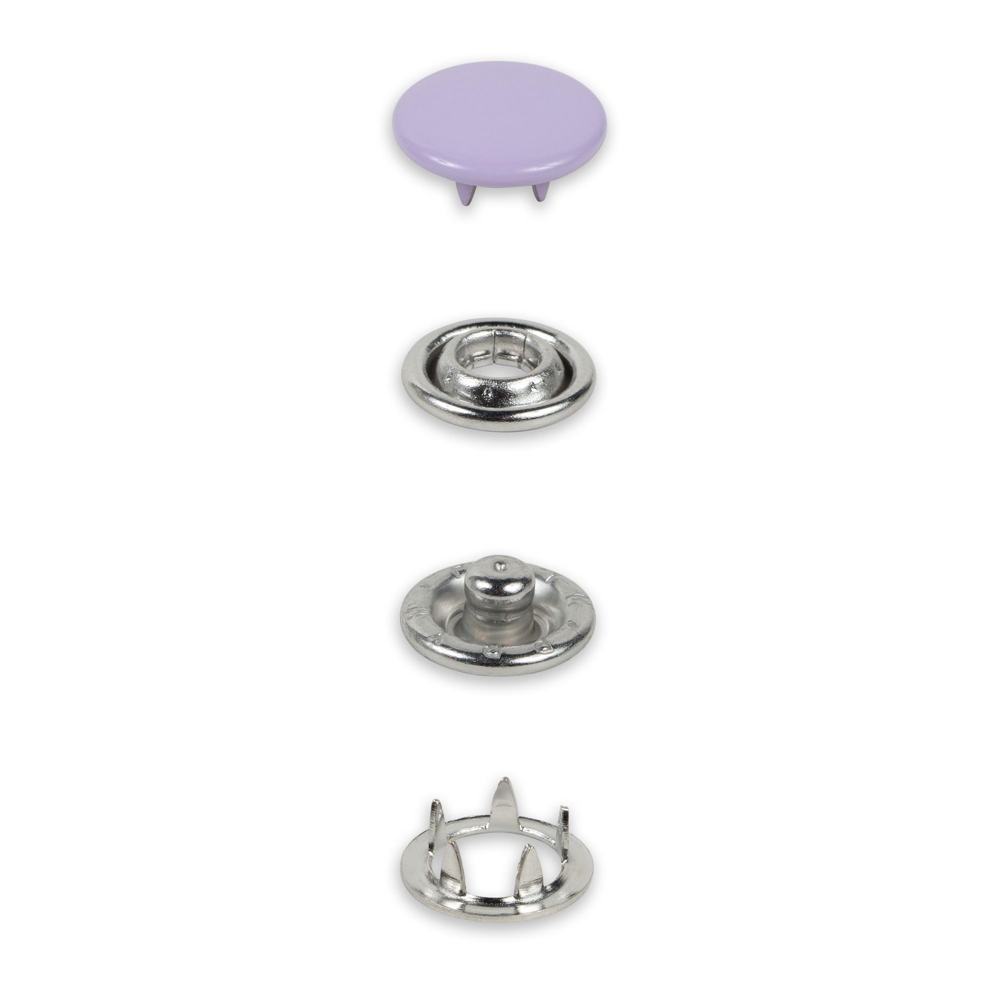 Prym 390778 12mm Jersey Poppers Purple Compatible with Vario Creative Tool, 12 mm - Image 2