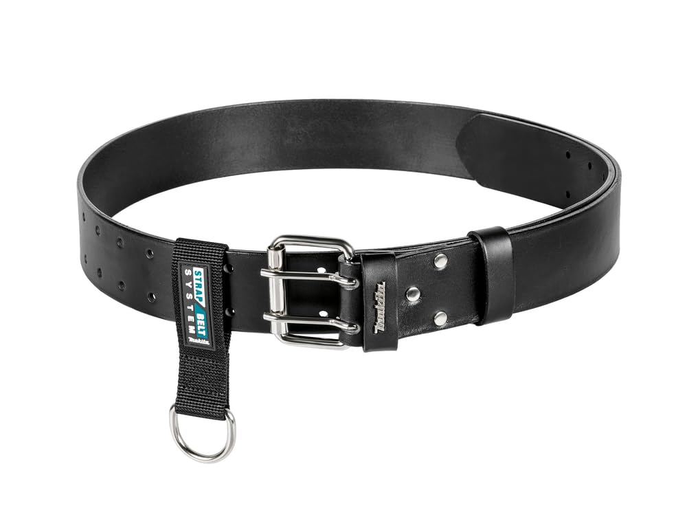 Makita E-15693 Cinturón de cuero negro 1380x48mm