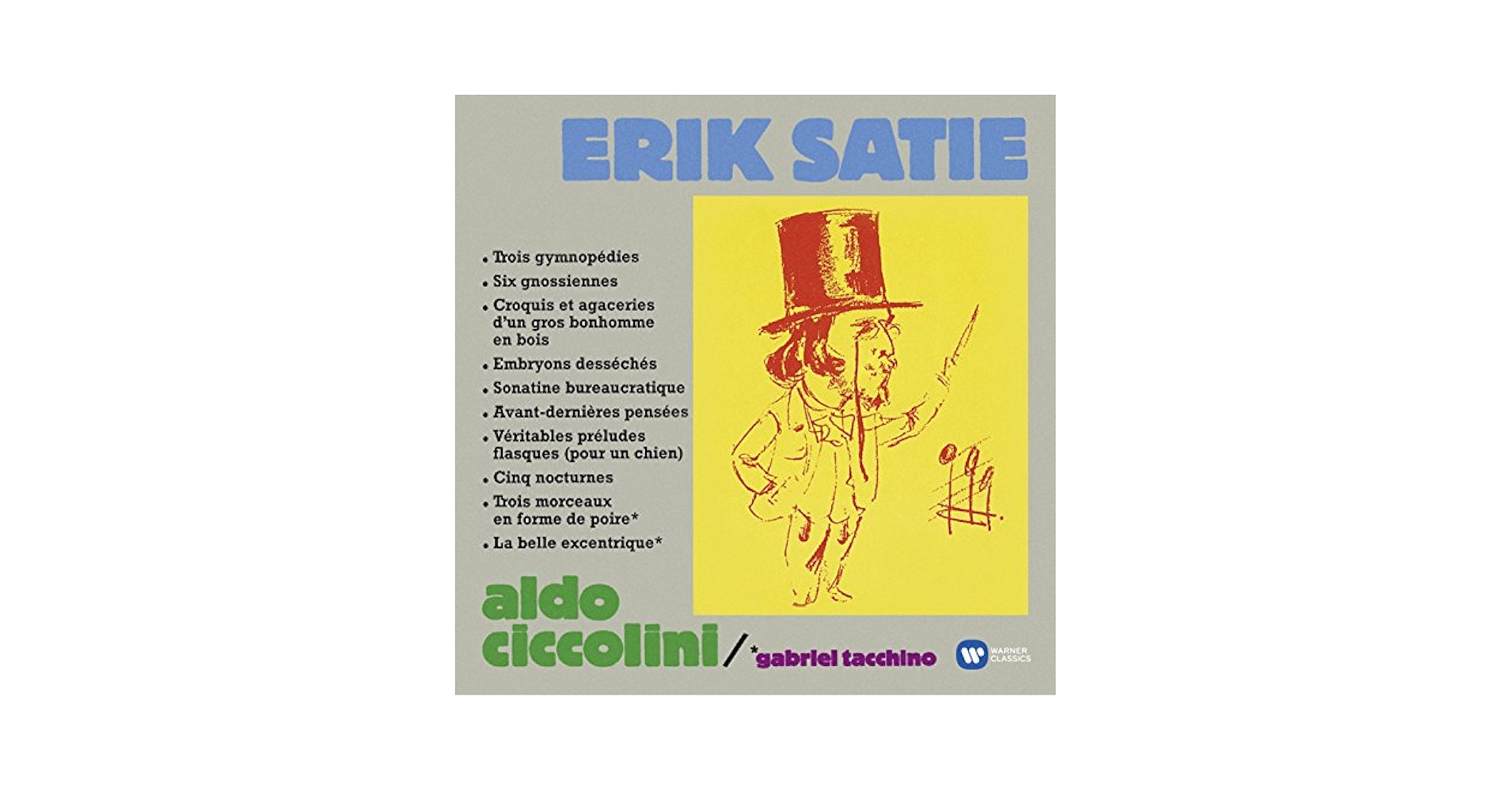 エリック・サティ　aldo ciccolini 5枚組　CD Satie / Ciccolini, Aldo - Works for Piano - Amazon.com Music