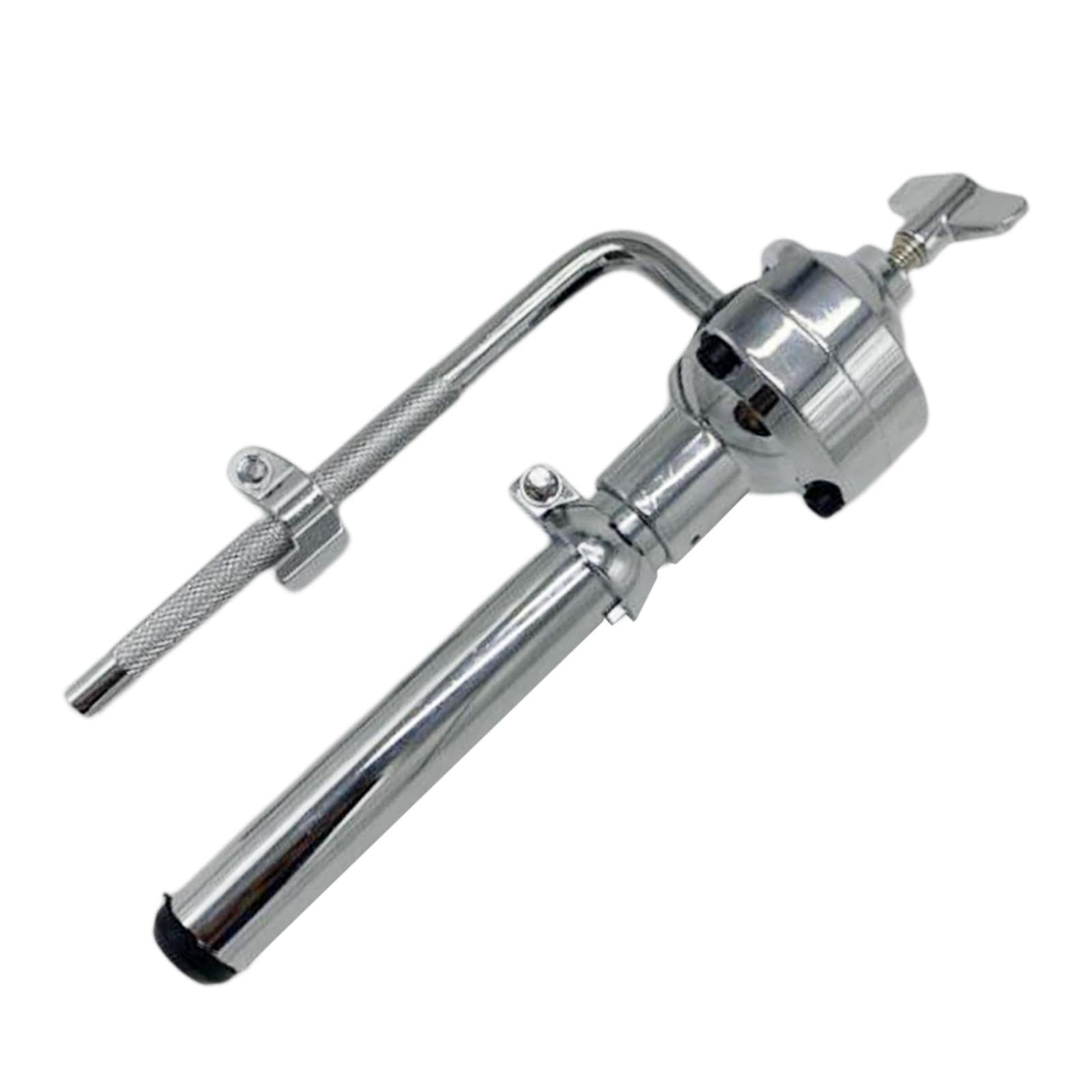 perfeclan Drum Rod Tom Mount Bracket, Tom Drum Stand, Tom Drum Holder Bracket for Drum Set, Drummer Musical Performance, Accesorio de percusión de hardware, Varilla Corta