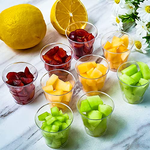 Schnapsgläser Shotgläser Becher Plastik Wiederverwendbare Trinkbecher Schnapsbeche 3cl Partygadget Schnapsspender zum… - Image 6