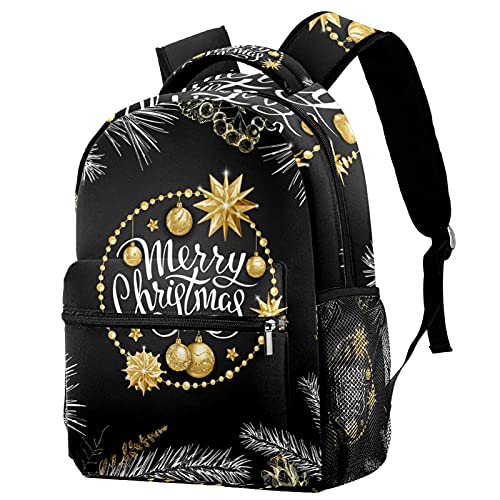Sac à dos rouge de Noël multicolore à offrir aux garçons et filles