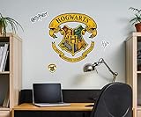 Harry Potter Hogwarts Crest Movable Vinyl DIY Wall Art Stickers Set - Walls, Windows, Doors, Bedroom Décor