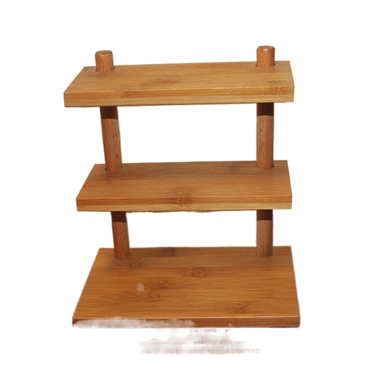Support à lunettes en bois noble avec finition multicouche épurée