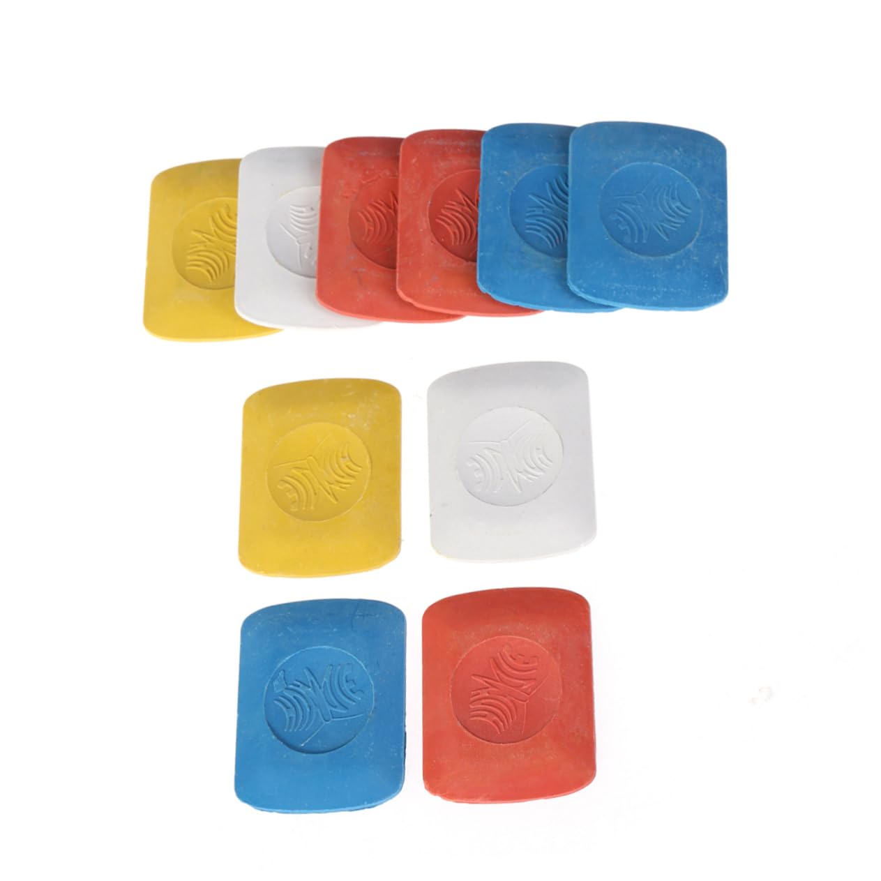 COHEALI 3 Set di Gessetti da Sarto per Cucire Pennarelli per Tessuti Multicolori 4 3x3 3 Cm Antimacchia Design Ergonomico per Progetti E Cucito 10 Pezzi*3