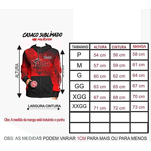 Casaco Moleton Karate Com Capuz - Preto/Laranja - 5036 - XXGG