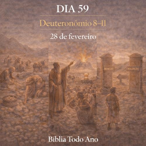 📖 B&iacute;blia Toda o Ano Todo &ndash; Dia 59 (28/02/2026) | Deuteron&ocirc;mio 8&ndash;11