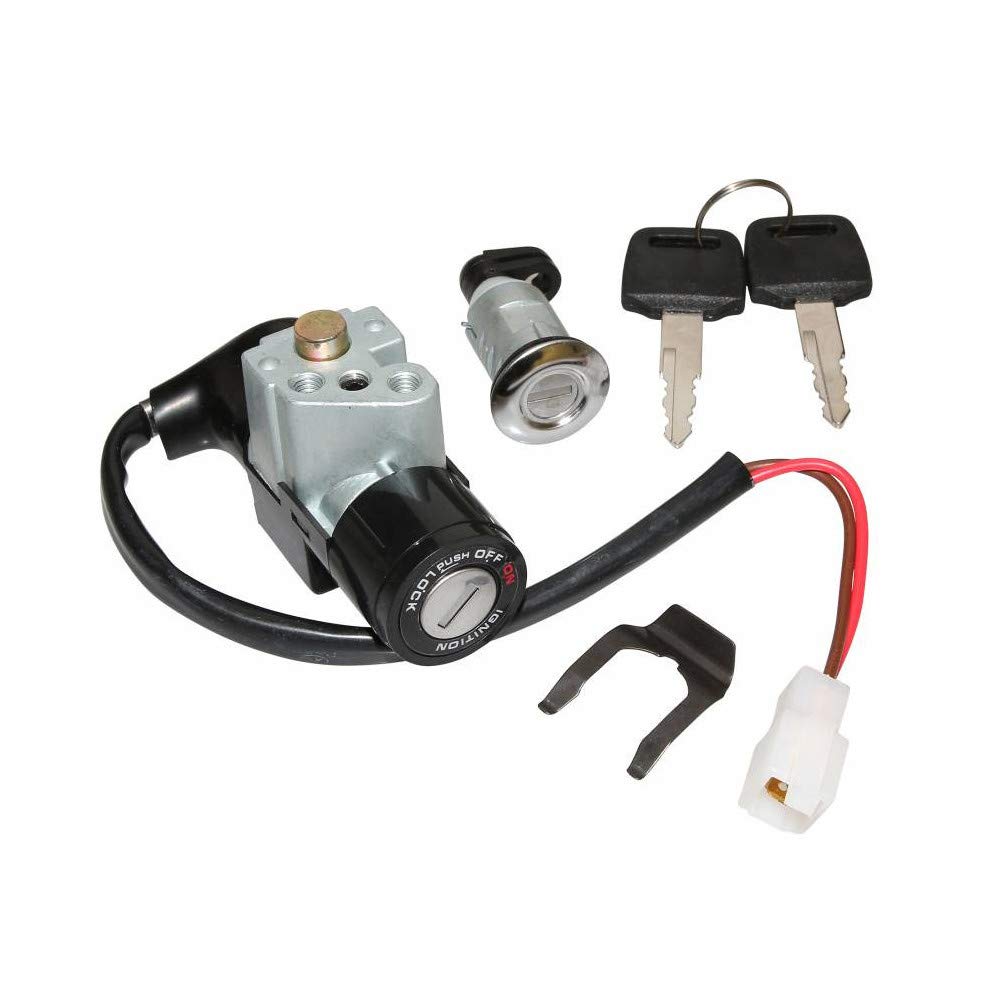 Contacteur a cle scoot compatible avec Honda 50 SFX selection P2R haute precision - 2