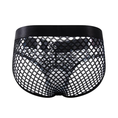 JOCKMAIL Men's Sexy Underwear Briefs Mesh Breathable Comfortable Low Rise Underwear for Men2