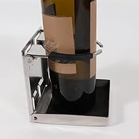 Vista 5 de 2PCS plegable sostenedor de la bebida de acero inoxidable ajustable portavasos marino/barco/caravana/coche (grande)