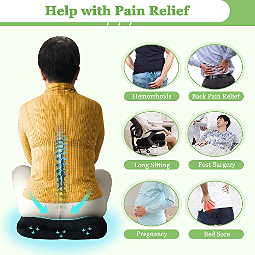 Bed Sore Cushions For Butt Positioning Pillow Pressure Ulcer Cushion Donut Pressure Relief Pillow Wedge For Sleeping Position Wedge After Surgery Turning Back Body Leg Support Medical Seat Cushion #TOP4