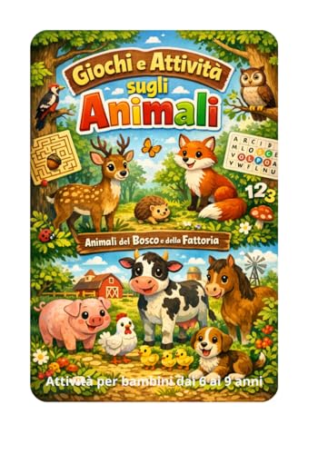 Giochi e attività sugli animali: Animali del bosco e della fattoria