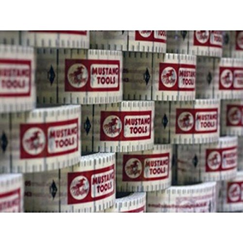 Mad4tools - MustangMustang Gauge/Marking Tape Multipacks - 33m x 36mm (Available in Packs of 2, 4, 6, 8, 10 & 12) (8)