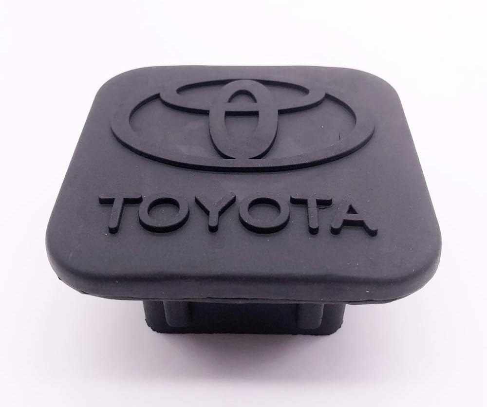fit Toyota Trailer Hitch Tube Cover Plug Cap,Rubber Receiver Tube Hitch Plug,Trailer Hitch Cover Tow Hitch Cover (fit Tube Hitch Plug Toyota)