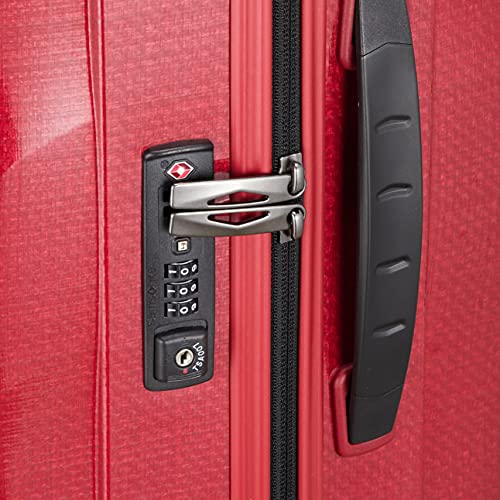 Samsonite C-Lite Spinner koffer, 75 cm Hoogte x 28 cm Breedte, Chili Rood, Chili Rood, Carry-On 75 cm, C-Lite Spinner Koffer - Afbeelding 5