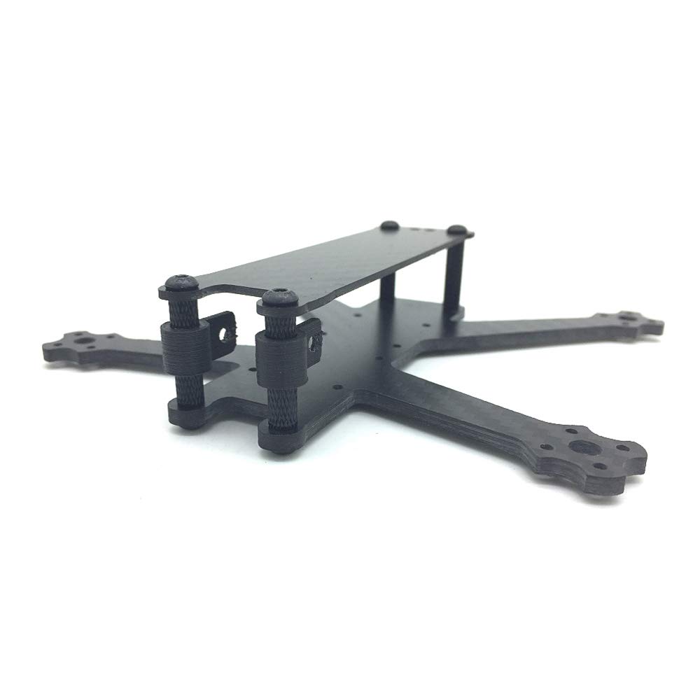 Generic B-Roll 3 Inch 140mm Wheelbase 4mm Arm Carbon Fiber FPV Racing Frame Kit 37.9g