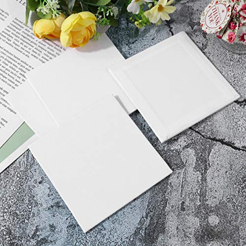 10 Pcs Engrossar Painéis De Arte Pintando Tela De Papel Tela Esticada Pranchetas De Desenho De Artis