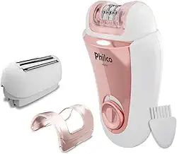 Depilador Philco Bivolt 4 acessórios Corpo e Rosto PDPE01 Bivolt