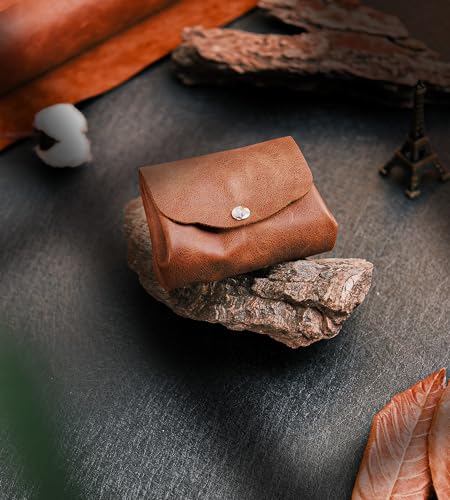 Handmade Women’s Leather Wallet – Soft Genuine Leather, Compact and Stylish Wallets for Women, Elegant Ladies Wallet with Slim Design, Durable and Perfect for women (Tan)2