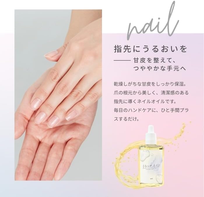 ネイルオイル  100ml Amazon.co.jp: 【プロネイリスト監修】 ネイルオイル うるつやネイル