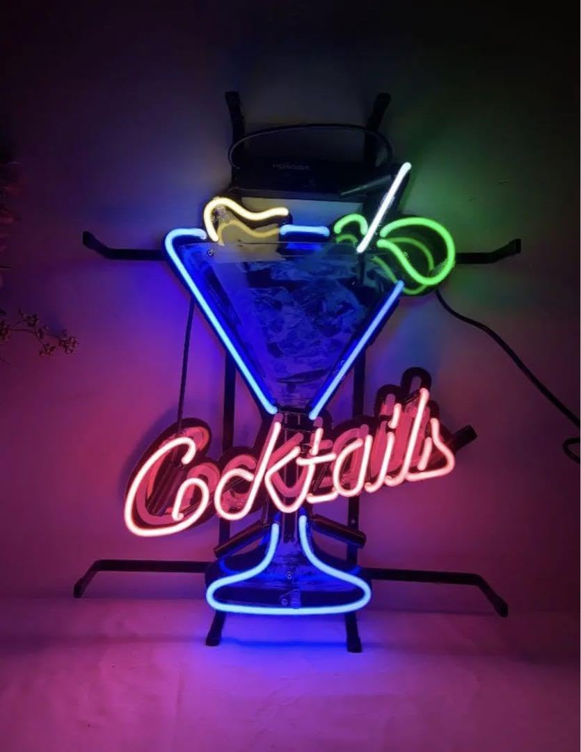 ネオン管　Cocktail  NEON SIGN看板　オーダーメイド　オリジナル Amazon.co.jp: ネオン管 Cocktail NEON SIGN看板 オーダーメイド