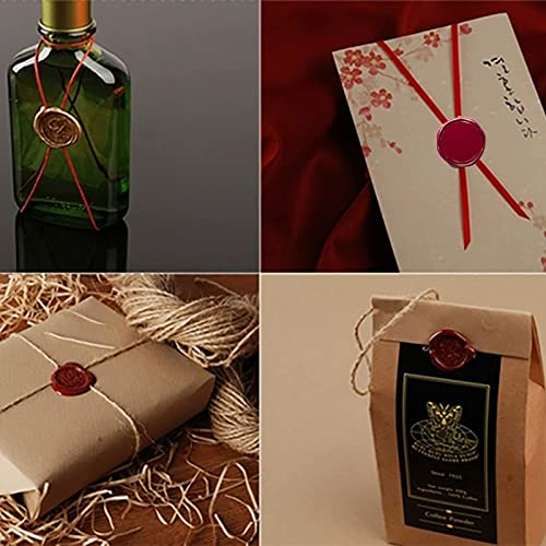 Siegelwachsperlen,Achteckige Siegellackperlen,Retro-Siegellack,Antikes Siegellack,Siegellacksiegel,Dekorative Umschläge,Hochzeitseinladungen,Karten,Briefe(Bronze,100 Stück)