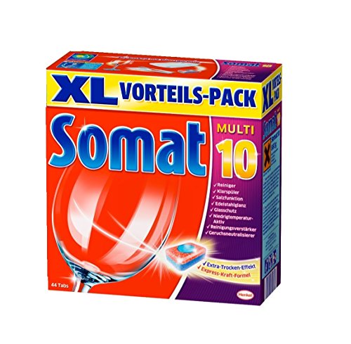 Preisvergleich Produktbild Somat 10 Tabs, Geschirrspültabs, XL, 44 Tabs