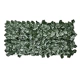  Lvhan Blätterzaun Sichtschutz Balkon - Sichtschutz Windschutz Verkleidung für Balkon 50x100cm