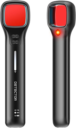Detectores de cámara oculta con visor detector de errores y buscador de cámara espía, perfectos para hoteles, automóviles, viajes y oficina con
