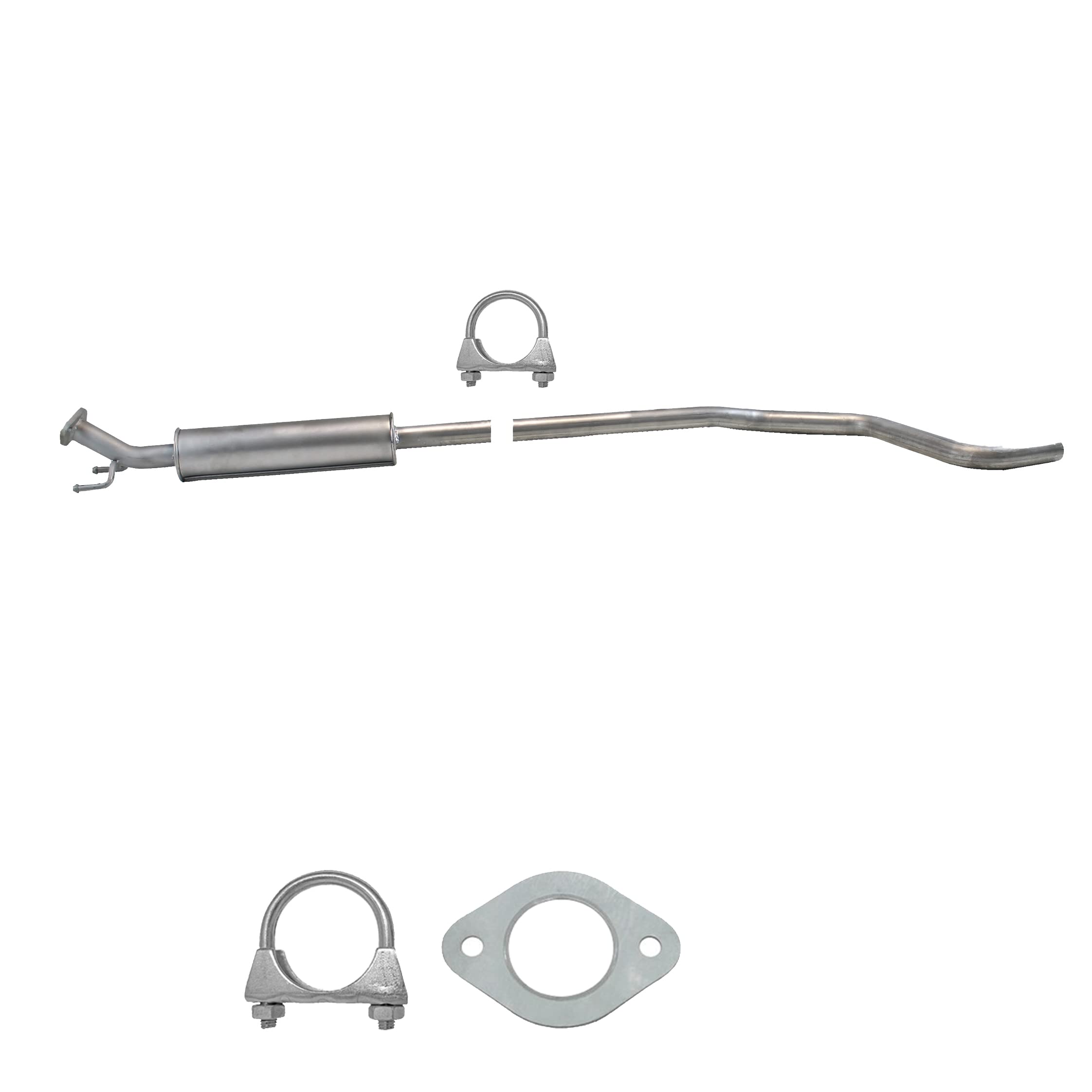 Ferroz Export Ersatz für Mitteschalldämpfer für Chevrolet Aveo Schrägheck Stufenheck T300 1.2 1.4 Auspuff
