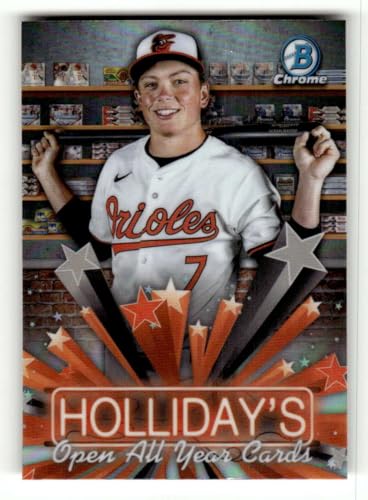 2025 Bowman Hobby Stars #HS-2 Jackson Holliday Baltimore Orioles MLB Baseball Trading Card