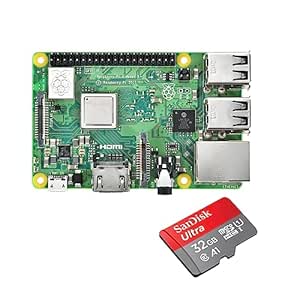 Raspberry Pi 3 Model B+ Starter Kit, Single Board Computer, 1.4Ghz 64 ...