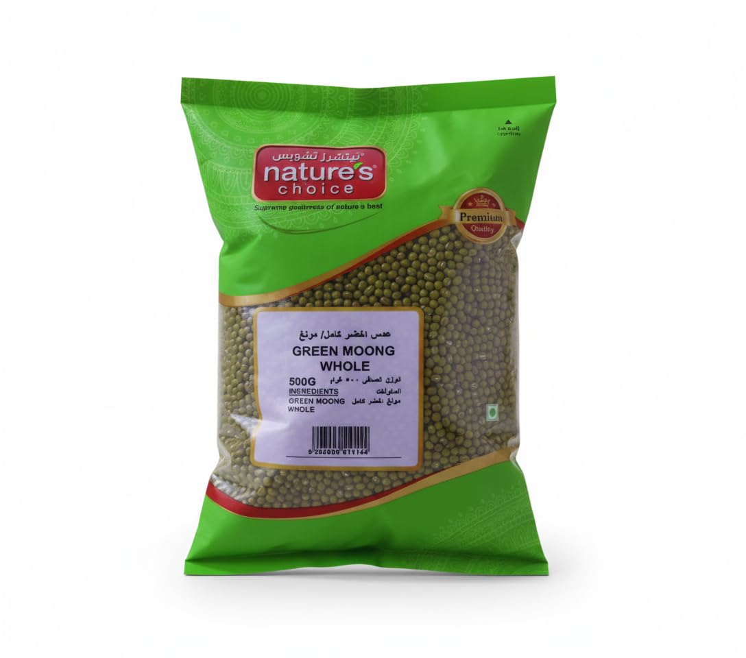 Natures Choice Green Moong Whole 500g