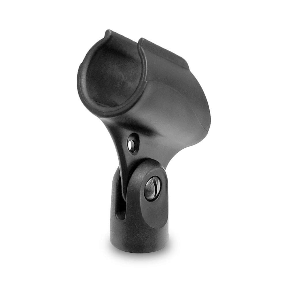 Pyle Support Microphone Universel Réglable 70-146 cm Base Ronde Lourde 5,34 kg Filetage 5/8 Studio Scène Podcast Karaoké