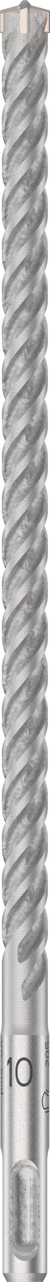 Bosch PRO 5X 4 Cutter Head SDS Plus Masonry Drill Bit 10mm 260mm Pack of 10
