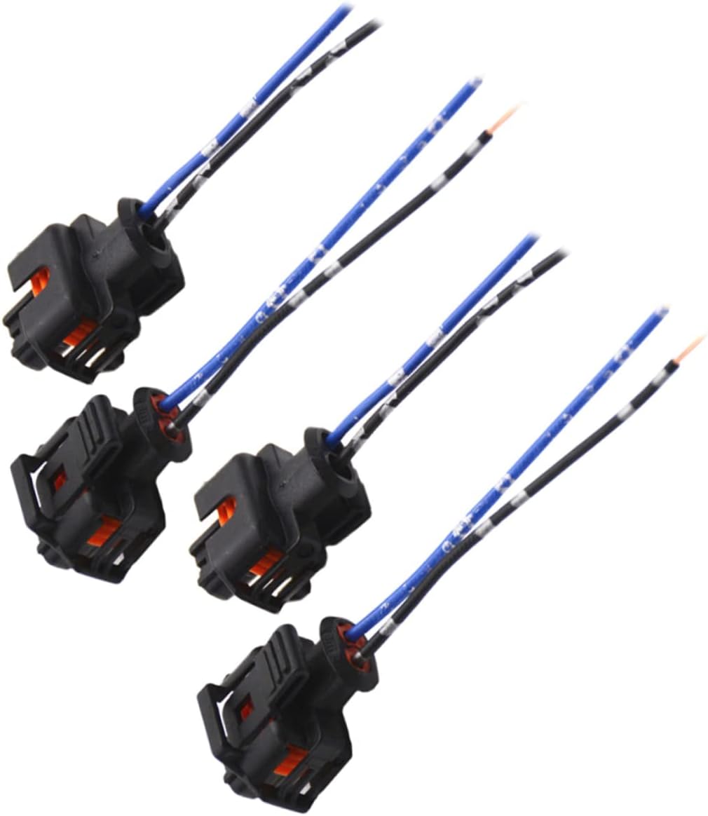 PRETYZOOM 4Pcs Fuel Nozzle Plug Injector Adapter Durable Auto Fuel Spray Nozzle Connector Compatibility for Diesel Cars
