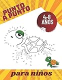  Punto por Punto para niños: Libro para colorear para niños a partir de 4-8 años , mágico desafiantes y divertidos rompecabezas de punto a punto para niños (Unir puntos para niños)