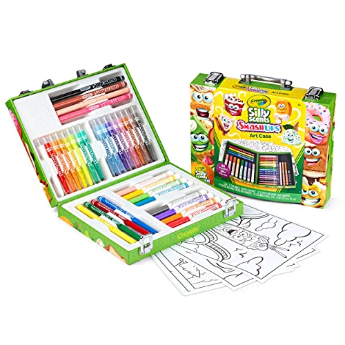 Crayola Silly Scents Mini Inspiration Art Case, Scented Crayons & Markers Set, Art Kit for Kids, Coloring Supplies, Travel Gifts for Kids, Ages 4+ - image 4