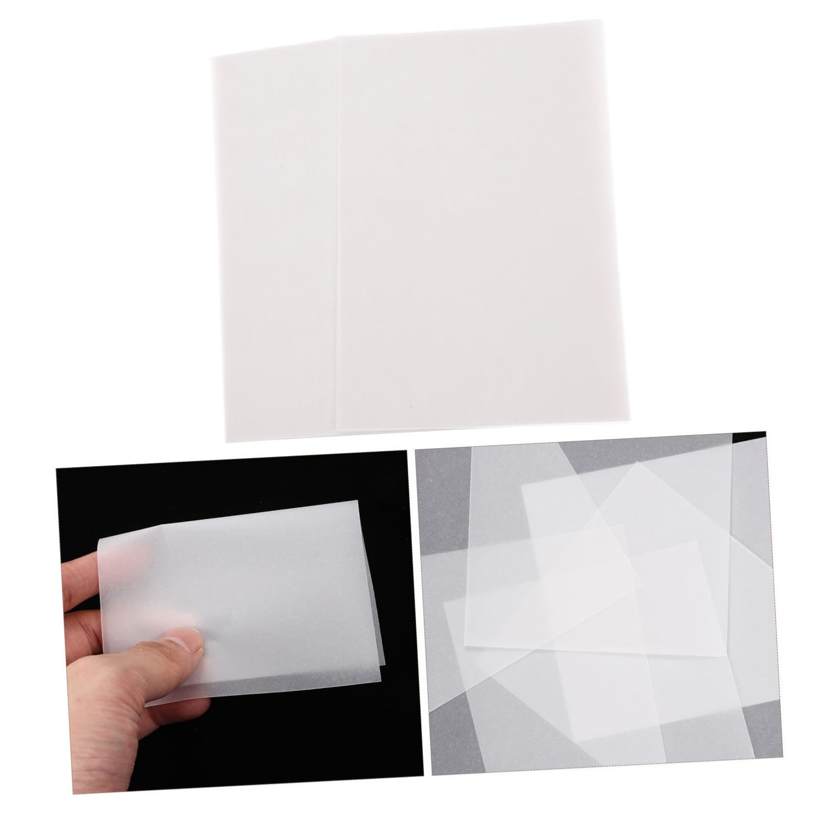 HOODANCOS 400 Sheets White Transfer Paper for Drawing Craft Art Tracing Paper School Smooth Portable DIY Craft Supplies